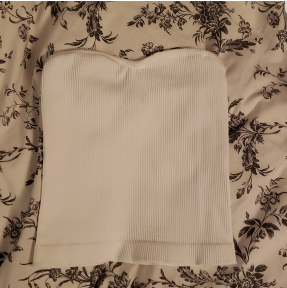 Dynamite White Tube Top - Picture 2 of 3